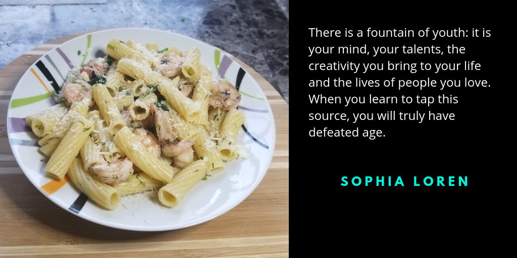 Shrimp Spinach Pasta quote