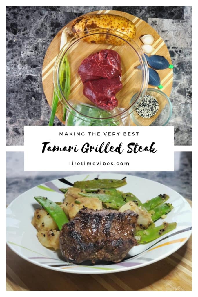 Tamari Grilled Steak recipe