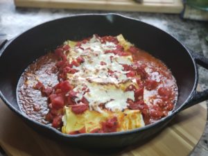 Three-Cheese Cannelloni