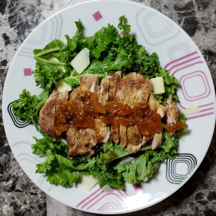 Moroccan-Spiced Pork with Apricot Chutney