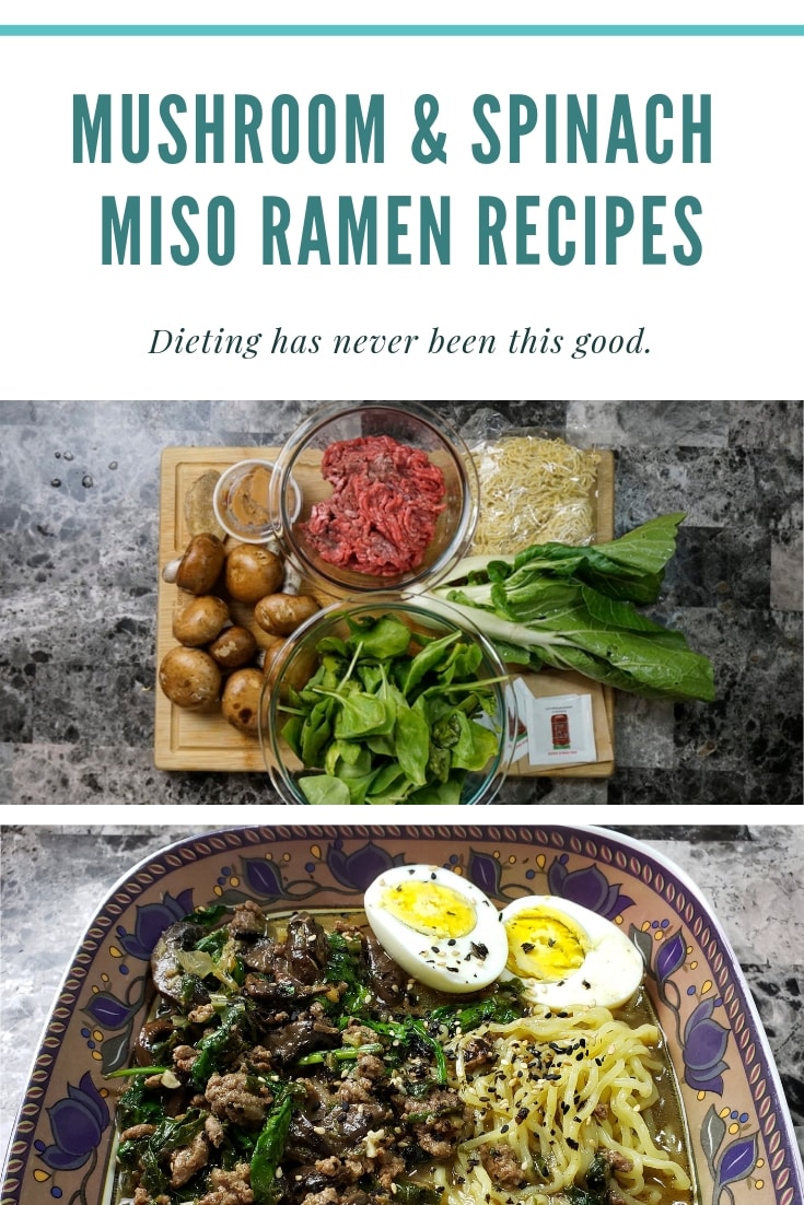 Mushroom & Spinach Miso Ramen Recipes