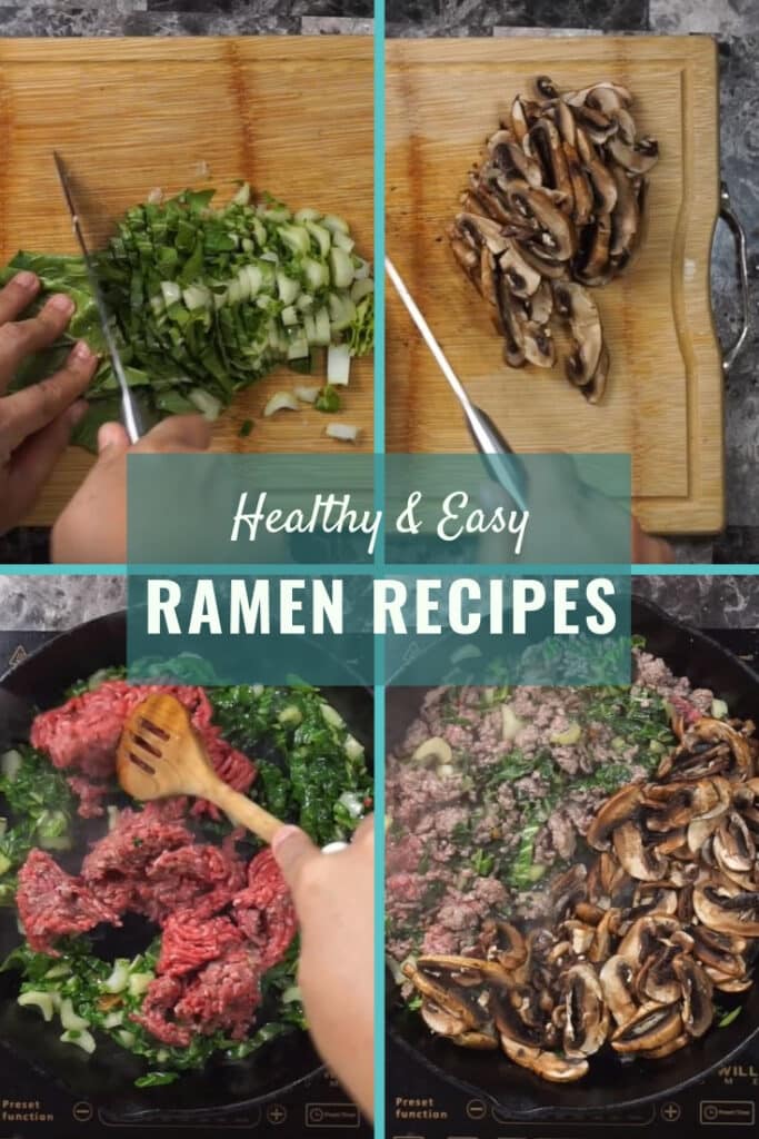 Mushroom & Spinach Miso Ramen Recipes 1