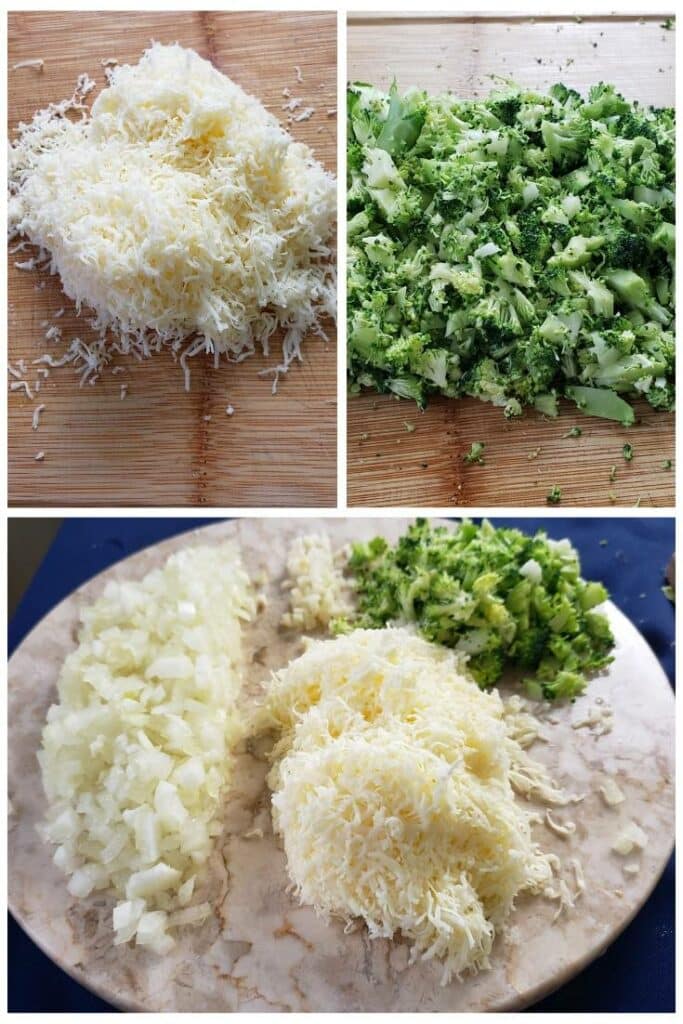 Broccoli Cheddar Soup with Peas & Garlicky Ciabatta