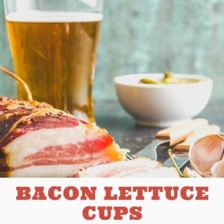 Bacon Lettuce Cups