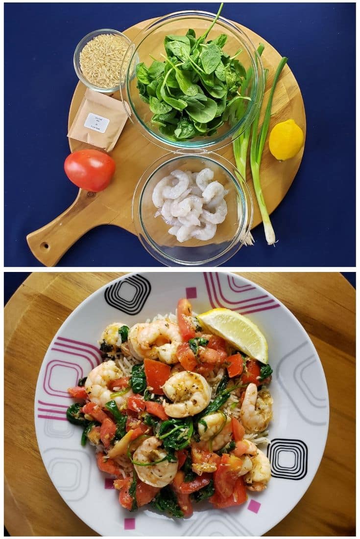 Tasty Mediterranean Shrimp Scampi with Tomato Salsa - Life Time Vibes