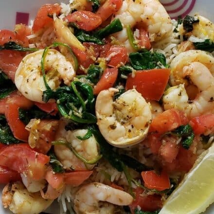 Mediterranean Shrimp Scampi