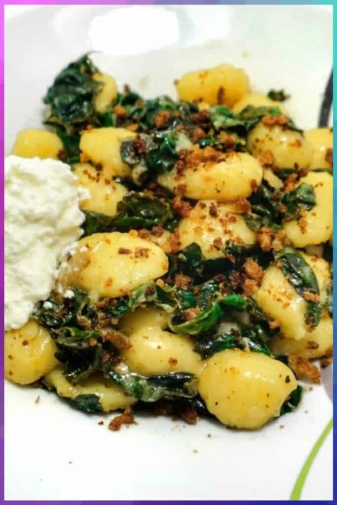 Gnocchi with Kale and Ricotta 1