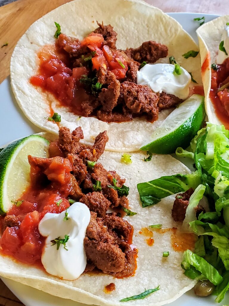 beef tacos