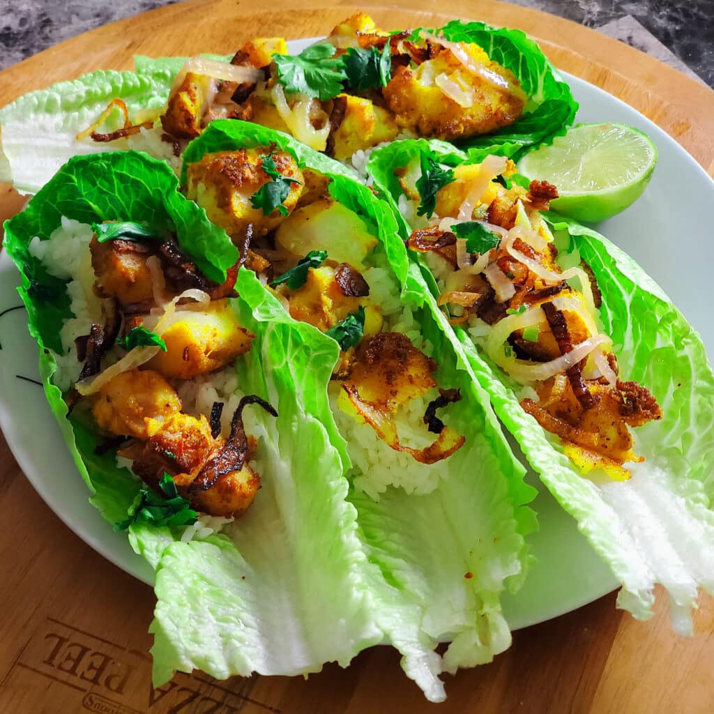 Vietnamese Fish Lettuce Wraps