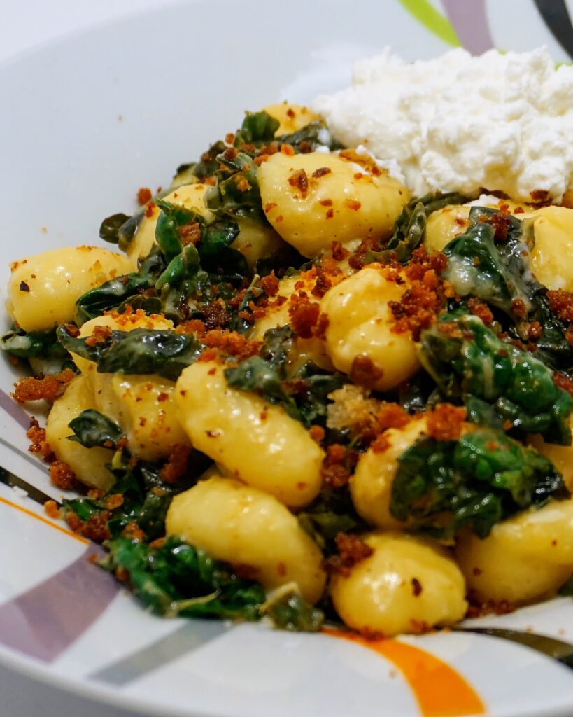 Gnocchi with Kale