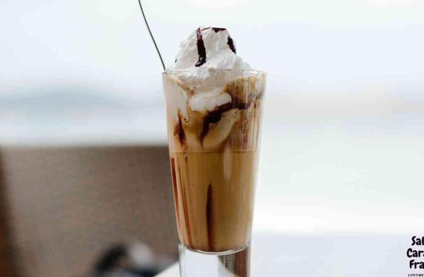 Salted Caramel Frappe