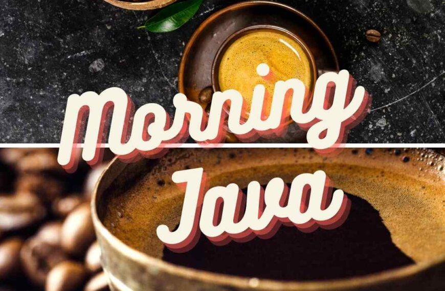 Morning Java 5 coffee recipes