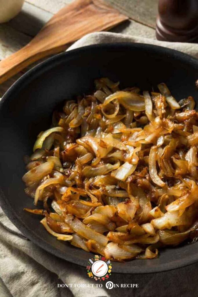 sauté onions with less oil?