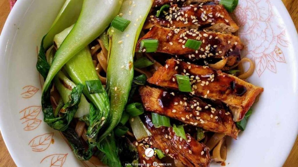 Hoisin Chicken Recipe with Buttery Soy Noodles