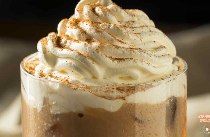 Iced Pumpkin Spice Latte