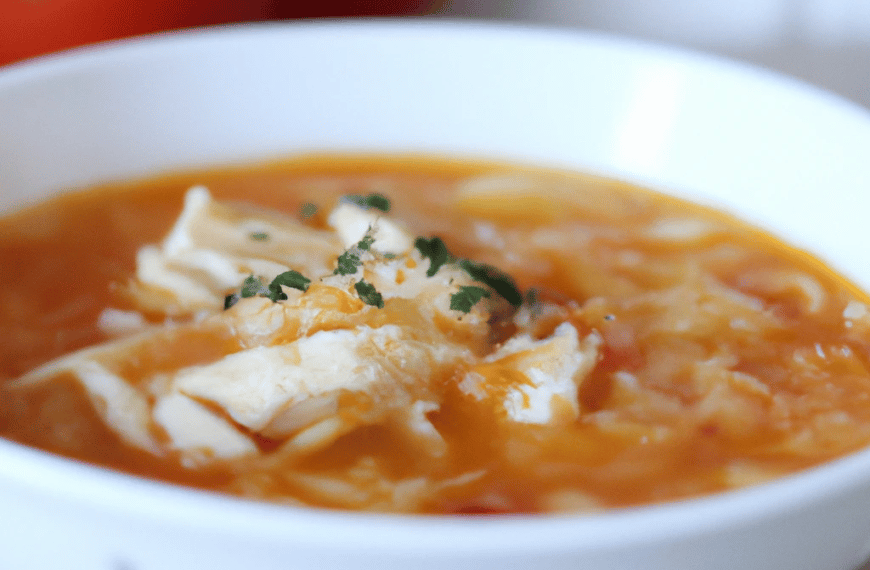Savory, Warm, and Delicious: Chicken Orzo Tomato Soup